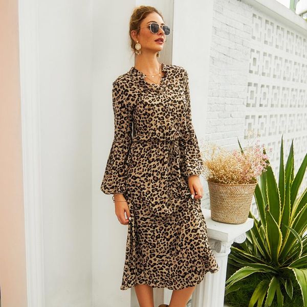 casual dresses spring autumn women dress leopard print v-neck long sleeve high waist ladies for 2021, Black;gray
casual dresses spring autumn women dress leopard print v-neck long sleeve high waist ladies for 2021, Black;gray