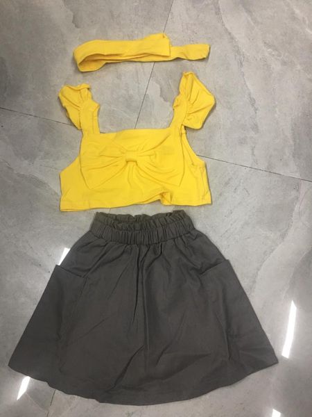 clothing sets 3pcs toddler summer outfit born baby ruffled bowknot crop + elastic waist skirt hairband for girls 1-6 years, White
clothing sets 3pcs toddler summer outfit born baby ruffled bowknot crop + elastic waist skirt hairband for girls 1-6 years, White