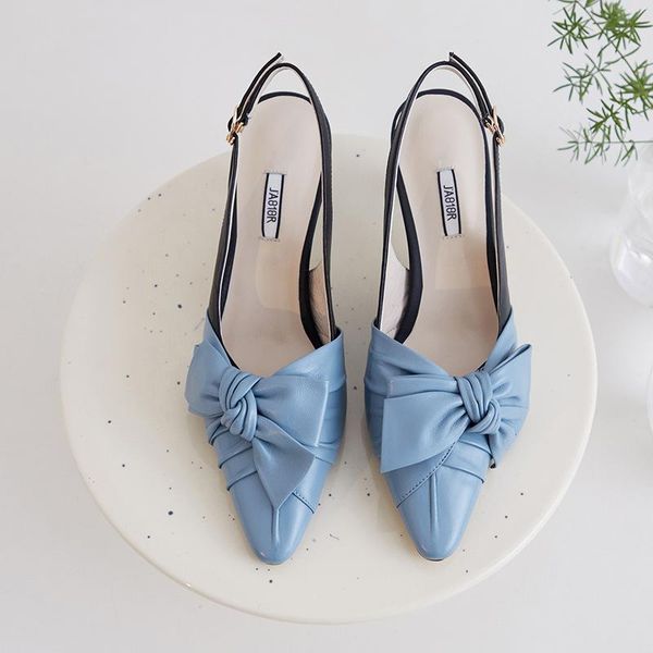 dress shoes 2021 summer inside and full leather sandals bow color matching high heel thin small square head fashion, Black
dress shoes 2021 summer inside and full leather sandals bow color matching high heel thin small square head fashion, Black
