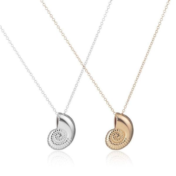pendant necklaces fashion wild conch snail shell charm necklace for women wedding jewelry gifts, Silver
pendant necklaces fashion wild conch snail shell charm necklace for women wedding jewelry gifts, Silver