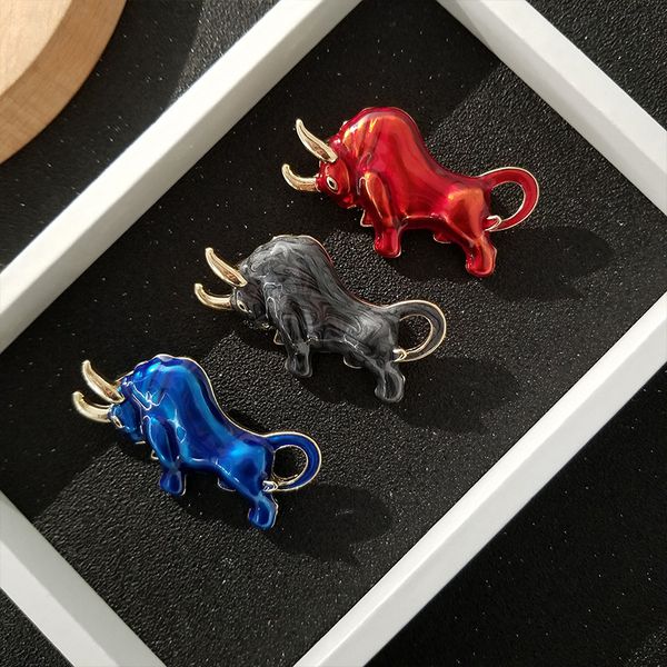 duel bull exquisite formal wear pins custom animals brooches lapel badge bag cartoon jewelry gift for kids friends, Blue
duel bull exquisite formal wear pins custom animals brooches lapel badge bag cartoon jewelry gift for kids friends, Blue