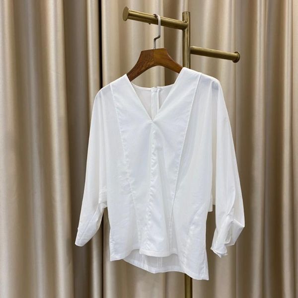 women's blouses & shirts 2021 women fashion long-sleeved solid color zipper shirt 0513, White
women's blouses & shirts 2021 women fashion long-sleeved solid color zipper shirt 0513, White