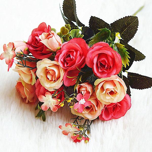 decorative flowers & wreaths artificial silk beautiful rose peony small bouquet flores home party spring wedding decoration fake flower
decorative flowers & wreaths artificial silk beautiful rose peony small bouquet flores home party spring wedding decoration fake flower