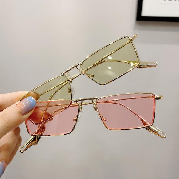sunglasses vintage women men narrow small metal frame sun glasses rectangle driving eyeglasses fishing eyewear, White;black
sunglasses vintage women men narrow small metal frame sun glasses rectangle driving eyeglasses fishing eyewear, White;black