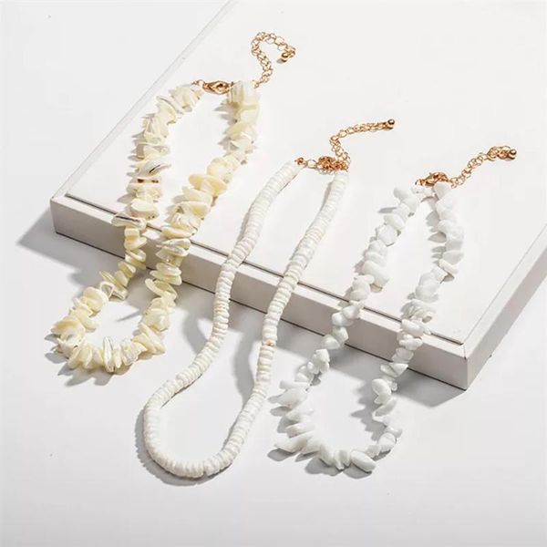 chokers selling irregular natural shell ladies necklace beads chip fashion design 316 stainless steel accessories jewelry, Golden;silver
chokers selling irregular natural shell ladies necklace beads chip fashion design 316 stainless steel accessories jewelry, Golden;silver
