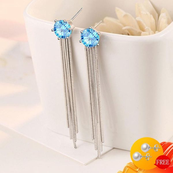 dangle & chandelier earrings 925 silver jewelry round sapphire gemstone long tassel drop earring for women wedding engagement accessories wh
dangle & chandelier earrings 925 silver jewelry round sapphire gemstone long tassel drop earring for women wedding engagement accessories wh