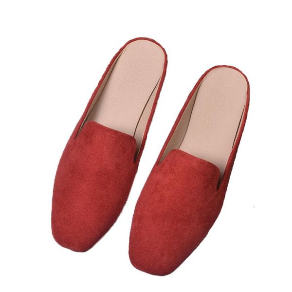 slippers women's summer mules shoes fashion solid outside flat women slides casual flip-flops lazy sandals increase 33-43, Black
slippers women's summer mules shoes fashion solid outside flat women slides casual flip-flops lazy sandals increase 33-43, Black