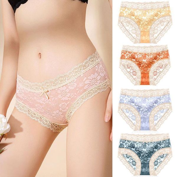 women's panties women lace flower underwear mid waist seamless high elasticity soft cotton crotch breifs knickers sanitary lingerie, Black;pink
women's panties women lace flower underwear mid waist seamless high elasticity soft cotton crotch breifs knickers sanitary lingerie, Black;pink