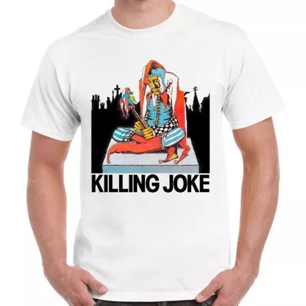 killing joke empire song retro t shirt 1772, White;black 
killing joke empire song retro t shirt 1772, White;black
