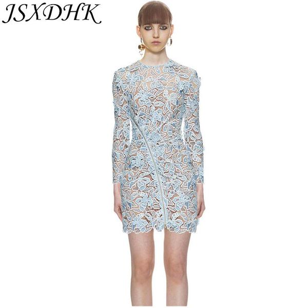 casual dresses jsxdhk 2021 runway autumn women pencil dress self portrait blue lace patchwork mesh floral hollow out bodycon zippers, Black;gray
casual dresses jsxdhk 2021 runway autumn women pencil dress self portrait blue lace patchwork mesh floral hollow out bodycon zippers, Black;gray