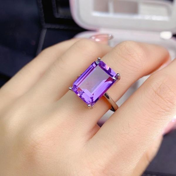 cluster rings 100% natural and real amethyst sterling silver ring for women birthday gift party wedding, Golden;silver
cluster rings 100% natural and real amethyst sterling silver ring for women birthday gift party wedding, Golden;silver