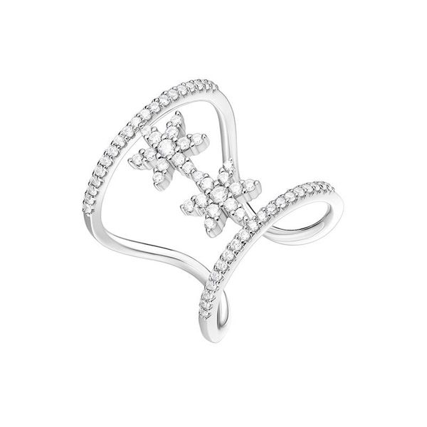 fashion pure 925 sterling silver snowflake double layer ring with zirconia women winter jewelry gift cluster rings, Golden;silver
fashion pure 925 sterling silver snowflake double layer ring with zirconia women winter jewelry gift cluster rings, Golden;silver