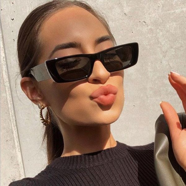 brand vintage women sunglasses small rectangle frame eyeglasses luxury fashion ladies glasses, White;black
brand vintage women sunglasses small rectangle frame eyeglasses luxury fashion ladies glasses, White;black