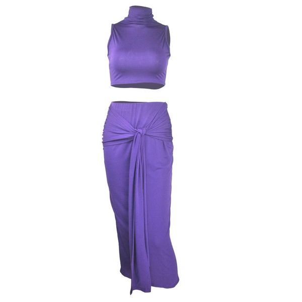 women's swimwear women close-fitting two-piece clothes set solid color turtleneck bodycon vest sleeveless high waist tie up beach skirt, White;black
women's swimwear women close-fitting two-piece clothes set solid color turtleneck bodycon vest sleeveless high waist tie up beach skirt, White;black