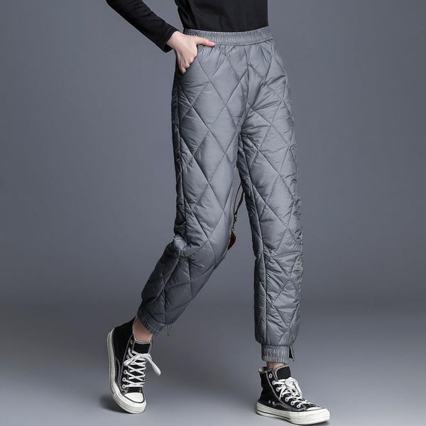 winter thicken cotton down women pants autumn high waist loose trousers straight thickened mujer pantalones, Black;white
winter thicken cotton down women pants autumn high waist loose trousers straight thickened mujer pantalones, Black;white