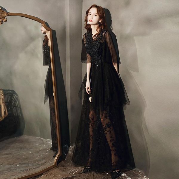 ethnic clothing ladies black v-neck beading prom dresses long a-line tulle formal evening party gowns vestido de festa, Red
ethnic clothing ladies black v-neck beading prom dresses long a-line tulle formal evening party gowns vestido de festa, Red