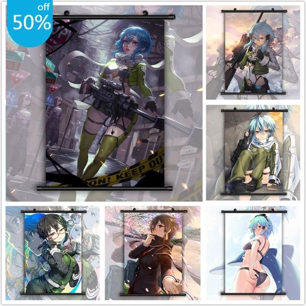 paintings sword art online sinon asada shino anime posters canvas painting wall decor picture for living room home
paintings sword art online sinon asada shino anime posters canvas painting wall decor picture for living room home