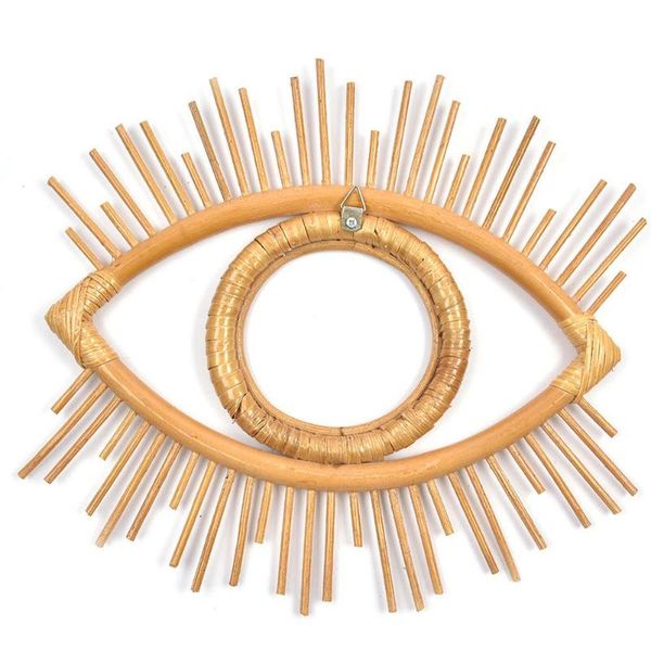 mirrors nordic rattan crafts eye mirror holder frame creative wall-mounted decoration salon wall art for bathroom washroom espejo mimbre
mirrors nordic rattan crafts eye mirror holder frame creative wall-mounted decoration salon wall art for bathroom washroom espejo mimbre