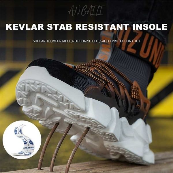 comfortable women steel toe shoes men work sneakers safety lightweight boots indestructible 211217, Black;brown
comfortable women steel toe shoes men work sneakers safety lightweight boots indestructible 211217, Black;brown
