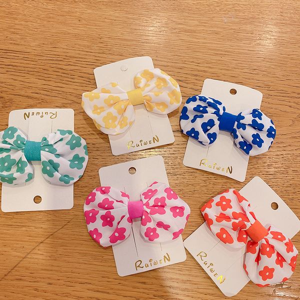 new korean children's simple sweet flower fabric bow duckbill clip fashion princess girl hairpins hair accessories, Slivery;white
new korean children's simple sweet flower fabric bow duckbill clip fashion princess girl hairpins hair accessories, Slivery;white