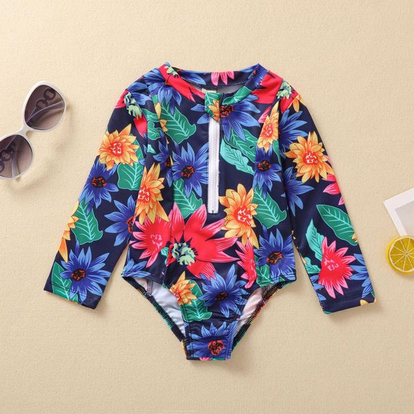 two-piece suits toddler baby girls swimsuits children one piece zipper flower print long sleeve bikini beachwear cute bathing swimwear 2021
two-piece suits toddler baby girls swimsuits children one piece zipper flower print long sleeve bikini beachwear cute bathing swimwear 2021