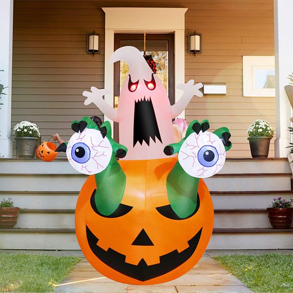 customized wholesale factory price giant outdoor halloween party decoration inflatable pumpkin white ghost with led light
customized wholesale factory price giant outdoor halloween party decoration inflatable pumpkin white ghost with led light
