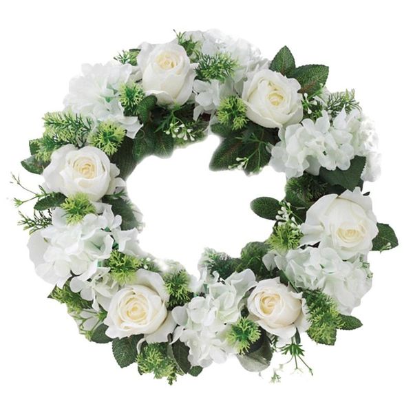 decorative flowers & wreaths artificial rose door wreath, flower white handmade wreath,for front wall window wedding party decor
decorative flowers & wreaths artificial rose door wreath, flower white handmade wreath,for front wall window wedding party decor