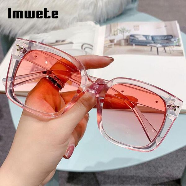 imwete fashion square sunglasses women men vintage gradient sun glasses retro rivet goggles 2021 trend eyeglasses, White;black
imwete fashion square sunglasses women men vintage gradient sun glasses retro rivet goggles 2021 trend eyeglasses, White;black