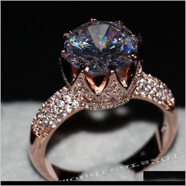 victoria wieck luxury jewelry 8ct solitaire 11mm white sapphire simulated diamond wedding rose gold crown band women rings gift size z c2wva, Silver
victoria wieck luxury jewelry 8ct solitaire 11mm white sapphire simulated diamond wedding rose gold crown band women rings gift size z c2wva, Silver