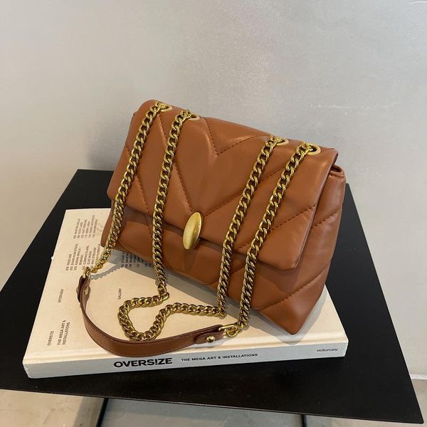 evening bags korean fashion women's bag shoulder messenger autumn 2021 rhombus chain leisure brand underarm bolsas feminina
evening bags korean fashion women's bag shoulder messenger autumn 2021 rhombus chain leisure brand underarm bolsas feminina