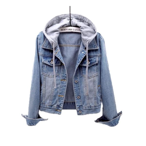women's jackets plus size streetwear women long sleeve denim hooded jean jacket solid vintage coat fashion casual buttons outwear clot, Black;brown
women's jackets plus size streetwear women long sleeve denim hooded jean jacket solid vintage coat fashion casual buttons outwear clot, Black;brown