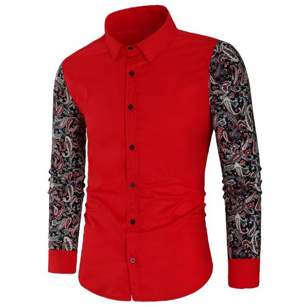 men's casual shirts 2021 autumn fashion shirt male cotton slim turn-down dress men long sleeve printed floral patchwork 3xl, White;black
men's casual shirts 2021 autumn fashion shirt male cotton slim turn-down dress men long sleeve printed floral patchwork 3xl, White;black