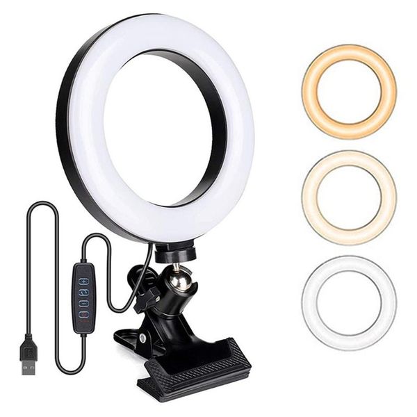 flash heads ring light led video conference lighting set with clip 3 colours 11 brightness 360 degrees for live stream
flash heads ring light led video conference lighting set with clip 3 colours 11 brightness 360 degrees for live stream