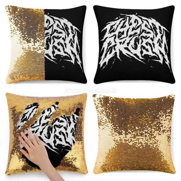 pillow case chestcrush band logo sequin pillowcase glitter for sofa decorative party metal death
pillow case chestcrush band logo sequin pillowcase glitter for sofa decorative party metal death