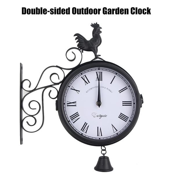 wall clocks vintage double-sided clock iron metal mute quiet grand central station with bell
wall clocks vintage double-sided clock iron metal mute quiet grand central station with bell