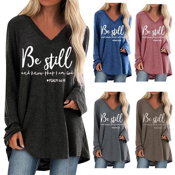 women's blouses & shirts blouse women 2021 fashion loose shirt casual v-neck long sleeve letters print basic bottom femme clothing blus, White
women's blouses & shirts blouse women 2021 fashion loose shirt casual v-neck long sleeve letters print basic bottom femme clothing blus, White