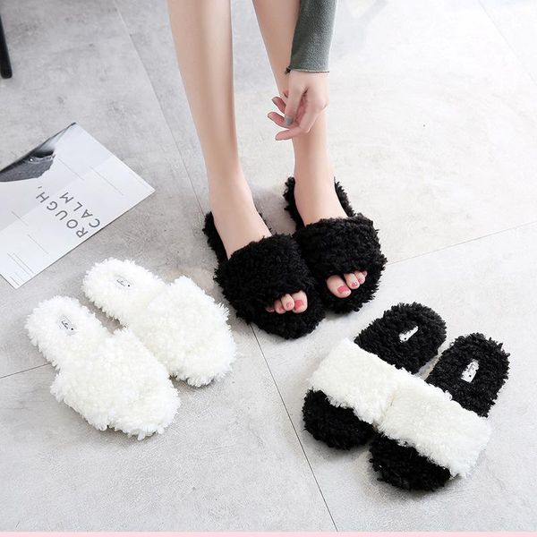 cute ball winter shoes woman home slippers women for indoor bedroom house soft bottom warm guests flats, Black 
cute ball winter shoes woman home slippers women for indoor bedroom house soft bottom warm guests flats, Black