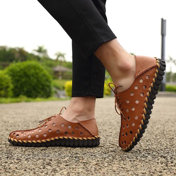 2021 men's summer beach sandals cow leather outdoor sports shoes mountaineering creek breathable casual three colors non-slip soft bott, Black
2021 men's summer beach sandals cow leather outdoor sports shoes mountaineering creek breathable casual three colors non-slip soft bott, Black