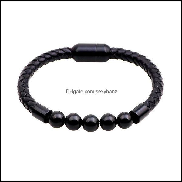 beaded, strands jewelry chakra lava rock cowe braided mens bracelet healing ncing genuine leather bracelets with magnetic-clasp drop deliver, Black
beaded, strands jewelry chakra lava rock cowe braided mens bracelet healing ncing genuine leather bracelets with magnetic-clasp drop deliver, Black