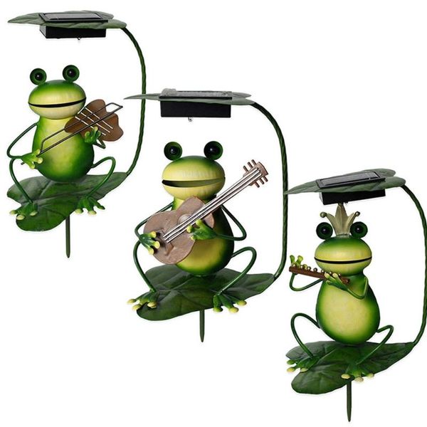 garden decorations solar plug-in lights, literature frog iron art lights and decoration
garden decorations solar plug-in lights, literature frog iron art lights and decoration