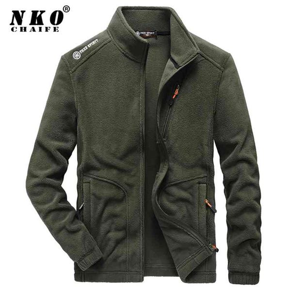 chaifenko winter fleece jacket parka coat men casual bomber military outwear spring thick warm tactical army jacket men 210818, Black;brown
chaifenko winter fleece jacket parka coat men casual bomber military outwear spring thick warm tactical army jacket men 210818, Black;brown