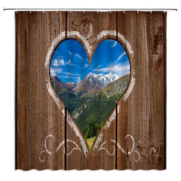 landscape shower curtain beautiful scenery 3d effect in creative retro heart-shaped wooden board,70x70 inch polyester fabric
landscape shower curtain beautiful scenery 3d effect in creative retro heart-shaped wooden board,70x70 inch polyester fabric