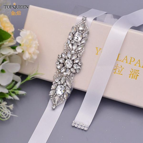 wedding sashes ueen s337 silver rhinestone belts luxury ladies chain belt jewel waist satin simple, White
wedding sashes ueen s337 silver rhinestone belts luxury ladies chain belt jewel waist satin simple, White