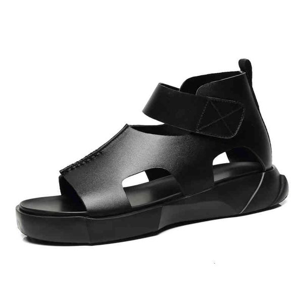slippers summer mens rome style soft breathable thick sole hollow out open toe casual shoes trendy high genuine leather sandal, Black
slippers summer mens rome style soft breathable thick sole hollow out open toe casual shoes trendy high genuine leather sandal, Black