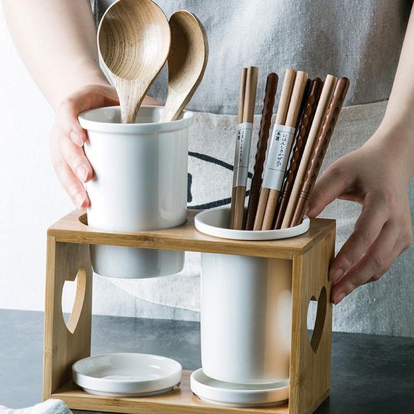 hooks & rails ceramic bamboo chopsticks holder fork spoon storage dish drainer anti-mold tableware box hygienic kitchen dining table
hooks & rails ceramic bamboo chopsticks holder fork spoon storage dish drainer anti-mold tableware box hygienic kitchen dining table