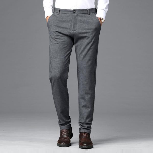 men's pants men suit autumn winter dress straight business office trousers mens formal classic male pantalon hombre, Black
men's pants men suit autumn winter dress straight business office trousers mens formal classic male pantalon hombre, Black