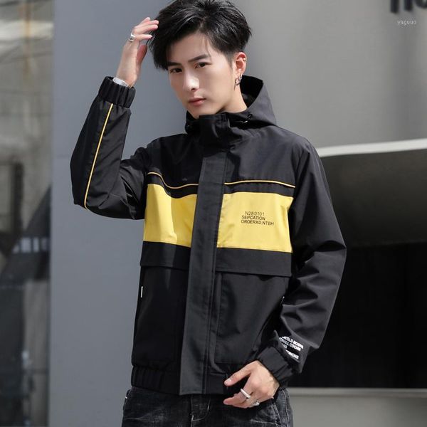 gman spring autumn fashion outwear zipper clousre elastic hem yong men's casual hooded jacket denim blue black beige m-4xl 1902 jackets, Black;brown
gman spring autumn fashion outwear zipper clousre elastic hem yong men's casual hooded jacket denim blue black beige m-4xl 1902 jackets, Black;brown