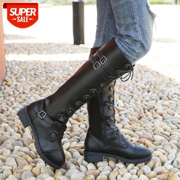 boots fashion women winter leather gothic vintage style retro punk buckle boots knee-high cross-tied square heel drop shipping #8k2e, Black
boots fashion women winter leather gothic vintage style retro punk buckle boots knee-high cross-tied square heel drop shipping #8k2e, Black