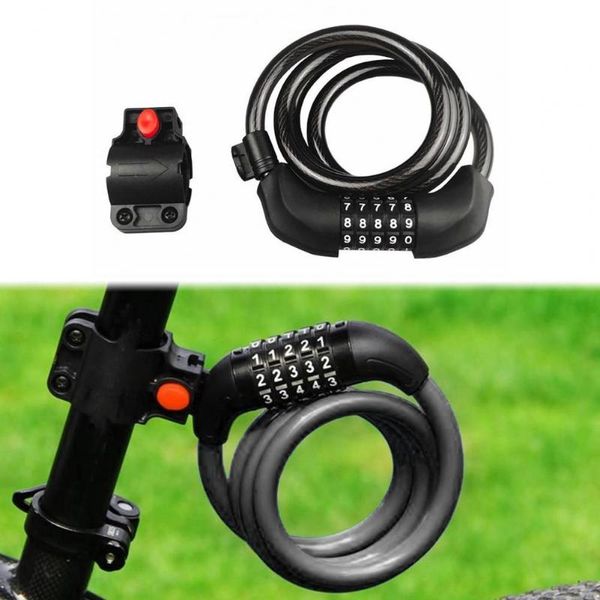 bike locks 5-digits code resettable combination chain lock heavy duty cable anti theft metal for mountain password
bike locks 5-digits code resettable combination chain lock heavy duty cable anti theft metal for mountain password