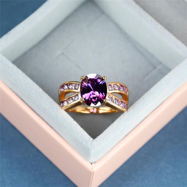 wedding rings luxury female crystal round hollow ring cute gold color engagement charm purple blue green zircon for women, Slivery;golden
wedding rings luxury female crystal round hollow ring cute gold color engagement charm purple blue green zircon for women, Slivery;golden